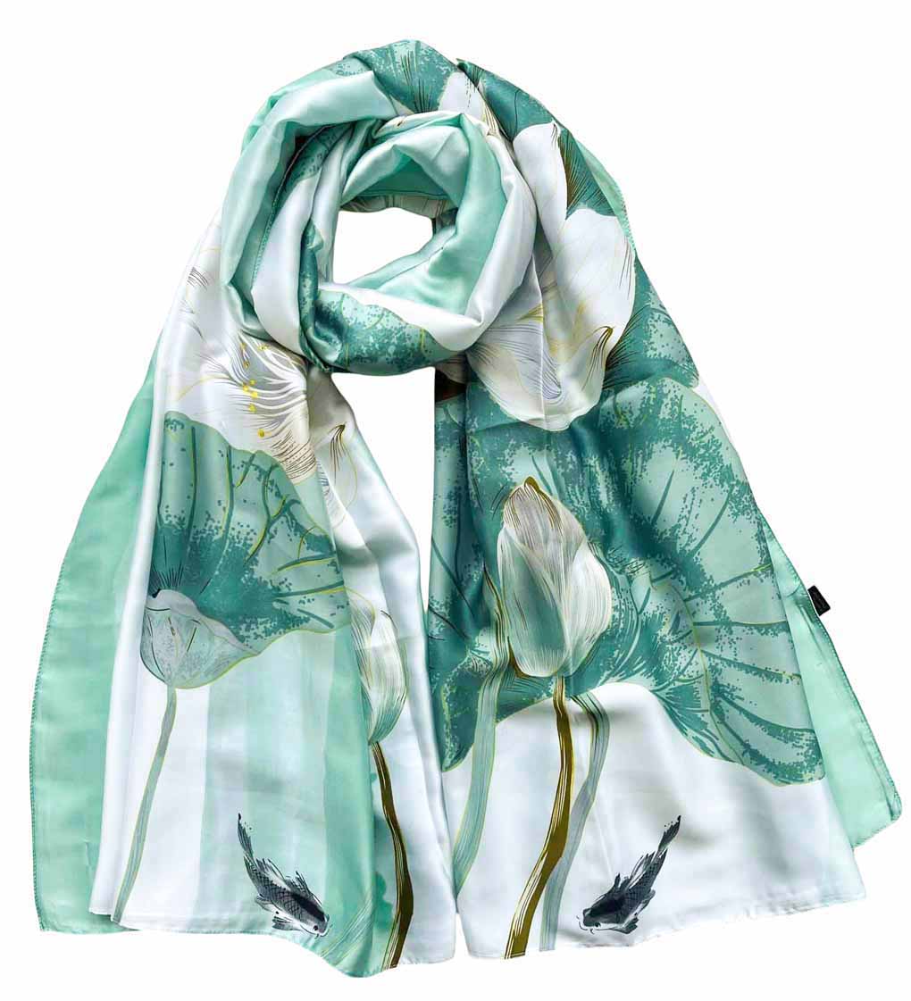 xyueanlo SR-043 Satin Royale Scarf - View 1